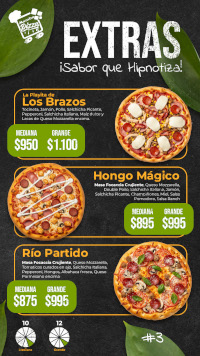 Pizza Extras Continued